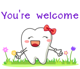 Smart Tooth Good Dentist sticker #14072607