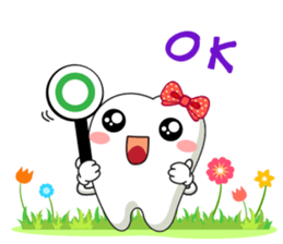 Smart Tooth Good Dentist sticker #14072608