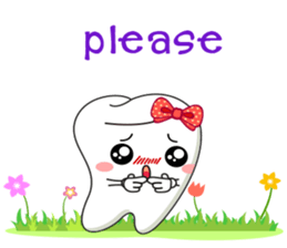 Smart Tooth Good Dentist sticker #14072609