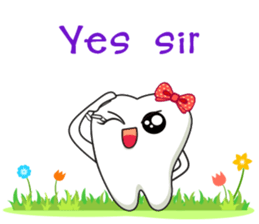 Smart Tooth Good Dentist sticker #14072610