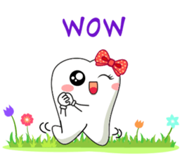 Smart Tooth Good Dentist sticker #14072613