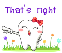Smart Tooth Good Dentist sticker #14072623