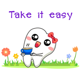 Smart Tooth Good Dentist sticker #14072624