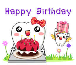 Smart Tooth Good Dentist sticker #14072628