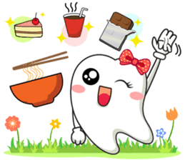 Smart Tooth Good Dentist sticker #14072644