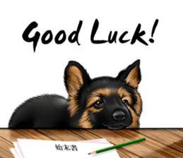 German Shepherd Dogs. Part3. sticker #14072647