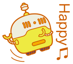 Petit Robot E sticker #14072671