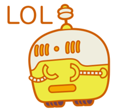 Petit Robot E sticker #14072672