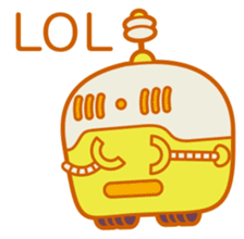 Petit Robot E sticker #14072672