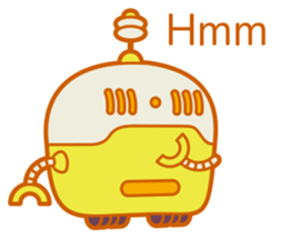 Petit Robot E sticker #14072674