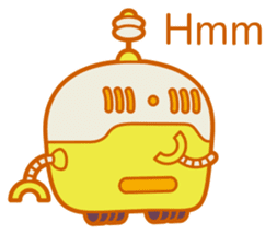 Petit Robot E sticker #14072674