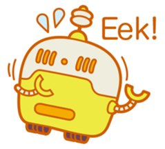Petit Robot E sticker #14072676