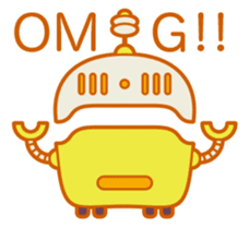 Petit Robot E sticker #14072677