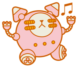 Petit Robot E sticker #14072682