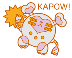 Petit Robot E sticker #14072686