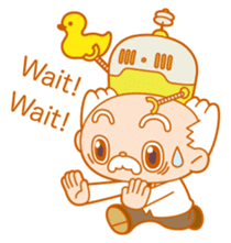 Petit Robot E sticker #14072691