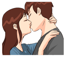 The Kissing sticker #14072738