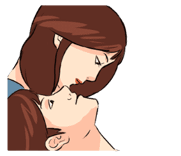 The Kissing sticker #14072743