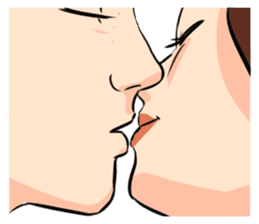 The Kissing sticker #14072744