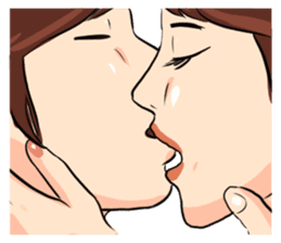 The Kissing sticker #14072748