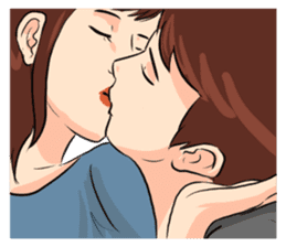 The Kissing sticker #14072752