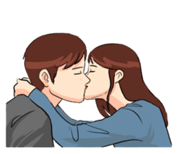 The Kissing sticker #14072753
