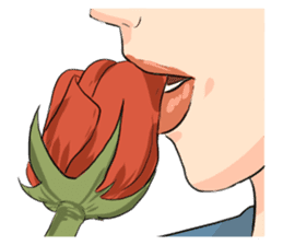 The Kissing sticker #14072760