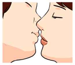 The Kissing sticker #14072761