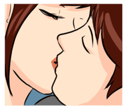 The Kissing sticker #14072763