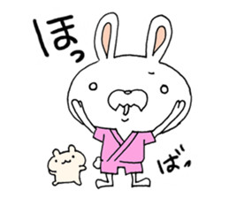 Clairvoyant liar rabbit Usa-ji sticker #14073789