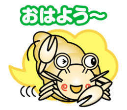 hermit crub boy sticker #14073822