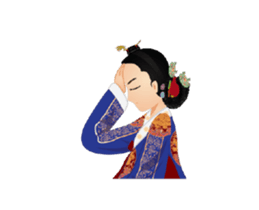 Queen of Joseon duk dik sticker #14073856