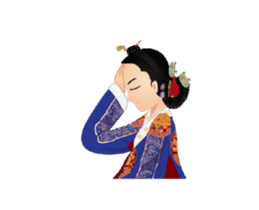 Queen of Joseon duk dik sticker #14073856