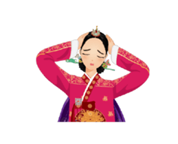 Queen of Joseon duk dik sticker #14073857