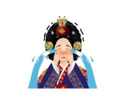 Queen of Joseon duk dik sticker #14073864