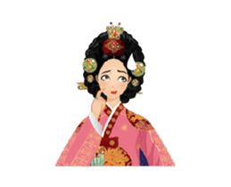 Queen of Joseon duk dik sticker #14073865