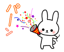 Frequently used message Rabbit 9 sticker #14074120