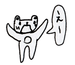 bearstickers made by a girl7yearsold sticker #14074127