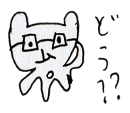 bearstickers made by a girl7yearsold sticker #14074150