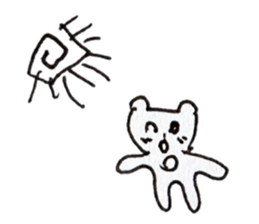 bearstickers made by a girl7yearsold sticker #14074161