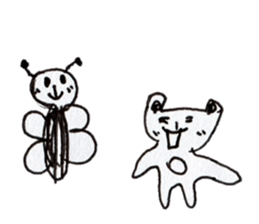 bearstickers made by a girl7yearsold sticker #14074165