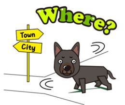 iinu - Australian Kelpie sticker #14074283