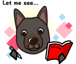 iinu - Australian Kelpie sticker #14074286