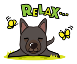 iinu - Australian Kelpie sticker #14074289