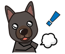 iinu - Australian Kelpie sticker #14074298