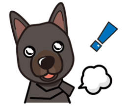 iinu - Australian Kelpie sticker #14074298