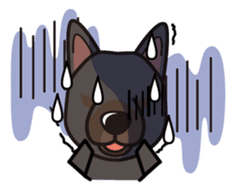 iinu - Australian Kelpie sticker #14074301