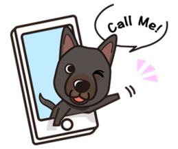 iinu - Australian Kelpie sticker #14074302