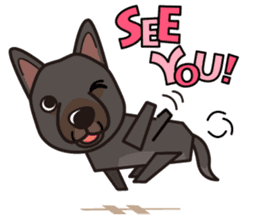 iinu - Australian Kelpie sticker #14074317