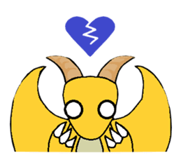 Cute Demon Dragon - Toby sticker #14074451